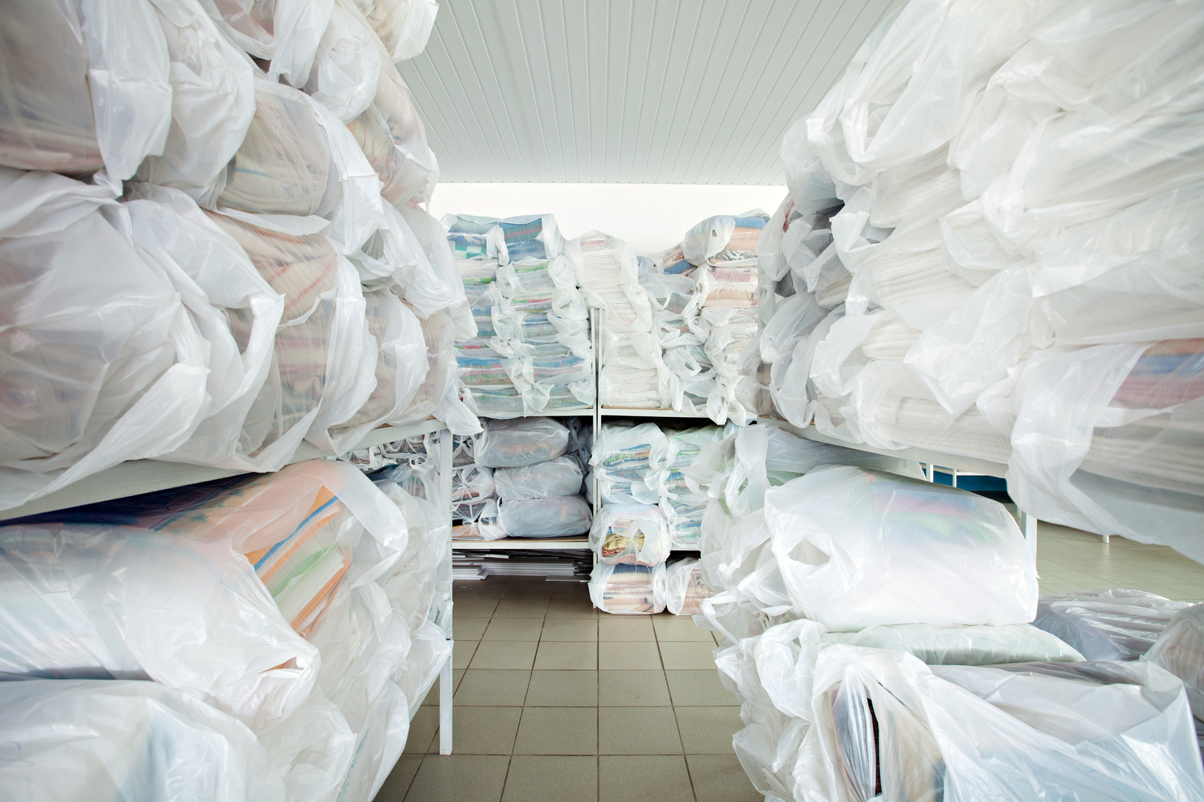 entreposage linge